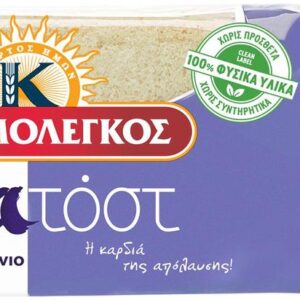 Καραμολέγκος Ψωμί Τοστ Ψίχα Σταρένιο 480gr