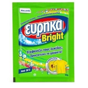 Εύρηκα Bright Ενισχυτικό Πλύσης Φακελάκι 60gr