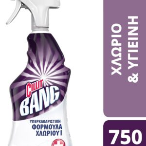 Cillit Bang Δραστικό Πολυκαθαριστικό Πιστόλι Χλώριο & Υγιεινή 750ml