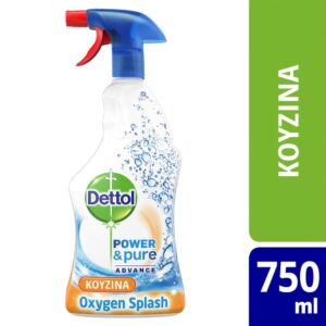 Dettol Kαθαριστικό Spray Κουζίνας 500ml+250ml Δώρο