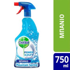 Dettol Kαθαριστικό Spray Μπάνιου 500ml+250ml Δώρο