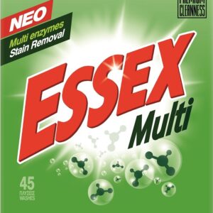 Essex Multi Απορρυπαντικό Πλυντηρίου Ρούχων Σκόνη 45μεζούρες
