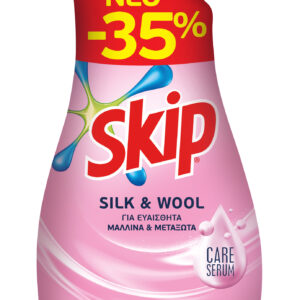 Skip Silk & Wool Υγρό Απορρυπαντικό 25Μ 1,25lt -35%