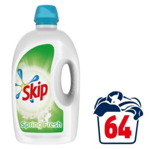 Skip Spring Fresh Υγρό Απορρυπαντικό Πλυντηρίου 64μεζούρες 3,2lt