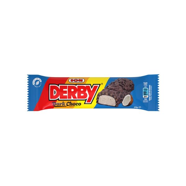 ION DERBY Σοκολάτα Υγείας-Crisp Rise & Καρύδα 38gr