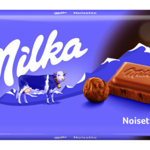 Milka Σοκολάτα Γάλακτος Noisette 100gr