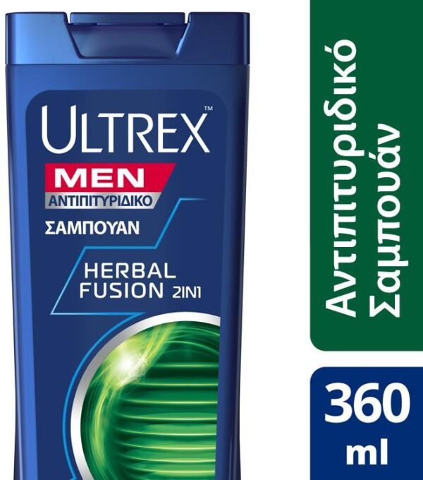 Ultrex Herbfusion 2in1 Σαμπουάν 360ml