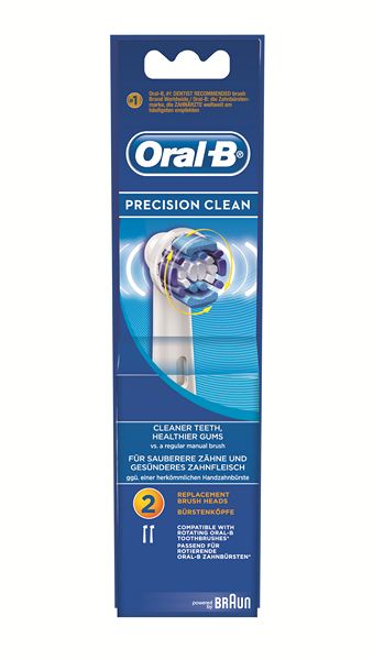 Oral-B Precision Clean Κεφαλές Οδοντόβουρτσας x2