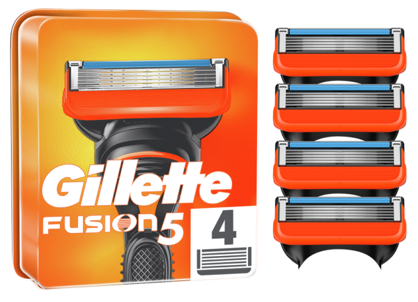 Gillette Fusion Manual Ανταλλακτικά 4 τεμάχια