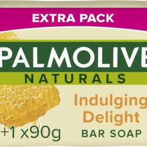 Palmolive Σαπούνι Naturals Milk & Honey 90gr 3+1 Δώρο