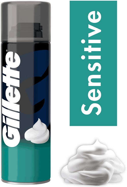 Gillette Classic Sensitive Αφρός Ξυρίσματος 200ml