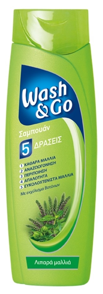 Wash&Go Oily Σαμπουάν 400ml