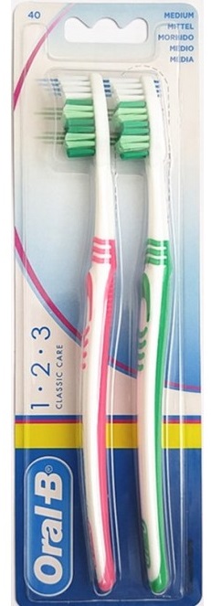Oral-B 123 Classic Care Οδoντόβουρτσα 40Med