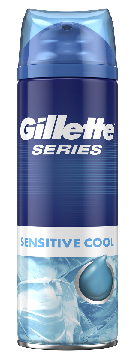 Gillette Series Sensitive Cool Gel Ξυρίσματος 200ml