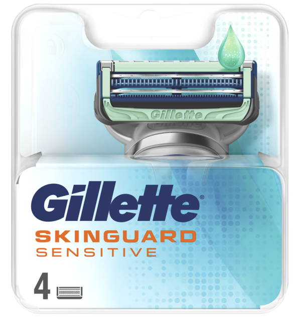 Gillette Skinguard Ανταλλακτικά 4τεμάχια