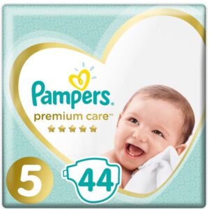 Pampers Πάνες Premium Care Jumbo Box (44τεμ) Νο5 (11-16kg)