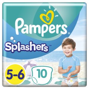 Pampers Πάνες Splashers Carry Pack 5-6 (10τεμ) 14+ kg