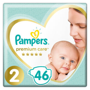 Pampers Πάνες Premium Care Value Pack (46τεμ) Νo2 (4-8kg)