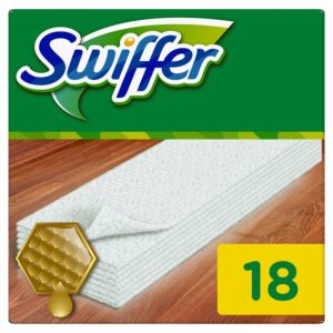 Swiffer 18 Πανάκια Που Παγιδεύουν Την Σκόνη Για Ξύλο & Παρκέ