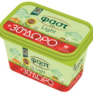 Φαστ Soft Light 250gr + Δώρο 30% Επιπλέον Προιόν