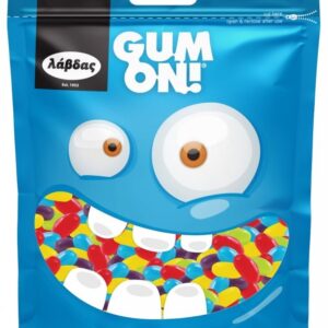 Λάβδας Gum On Jelly Beans 90gr