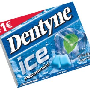 Dentyne Ice Τσίχλα Peppermint Χωρίς Ζάχαρη 12τεμ