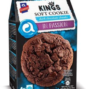 Αλλατίνη Kings Soft Cookie Dark Chocolate 180gr