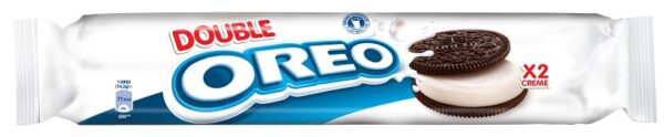 Oreo Μπισκότα Με Διπλή Βανίλια 2x185gr -0,30