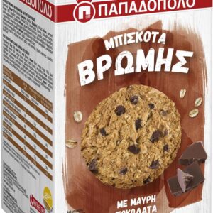 Παπαδοπούλου Nutries Βρώμη & Μαύρη Σοκολάτα 150gr